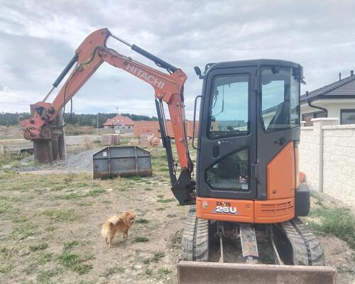 Hitachi ZX26U-6CR Powertilt