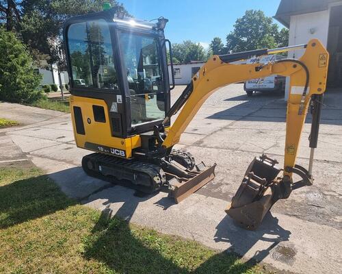 JCB 19C-1 - 685mth, rychloupínač, lžice - TOP stav