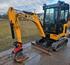 JCB 19C-1 předváděčka - 285mth, rychloupínač, lžice - TOP stav