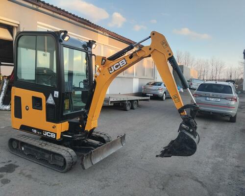 Jcb 19C-1 Roztah.Podvozek,, Dlouhé rameno