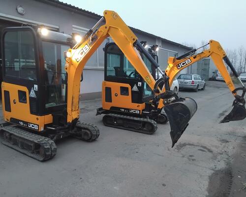 Jcb 19C-1 Roztah.Podvozek,, Dlouhé rameno