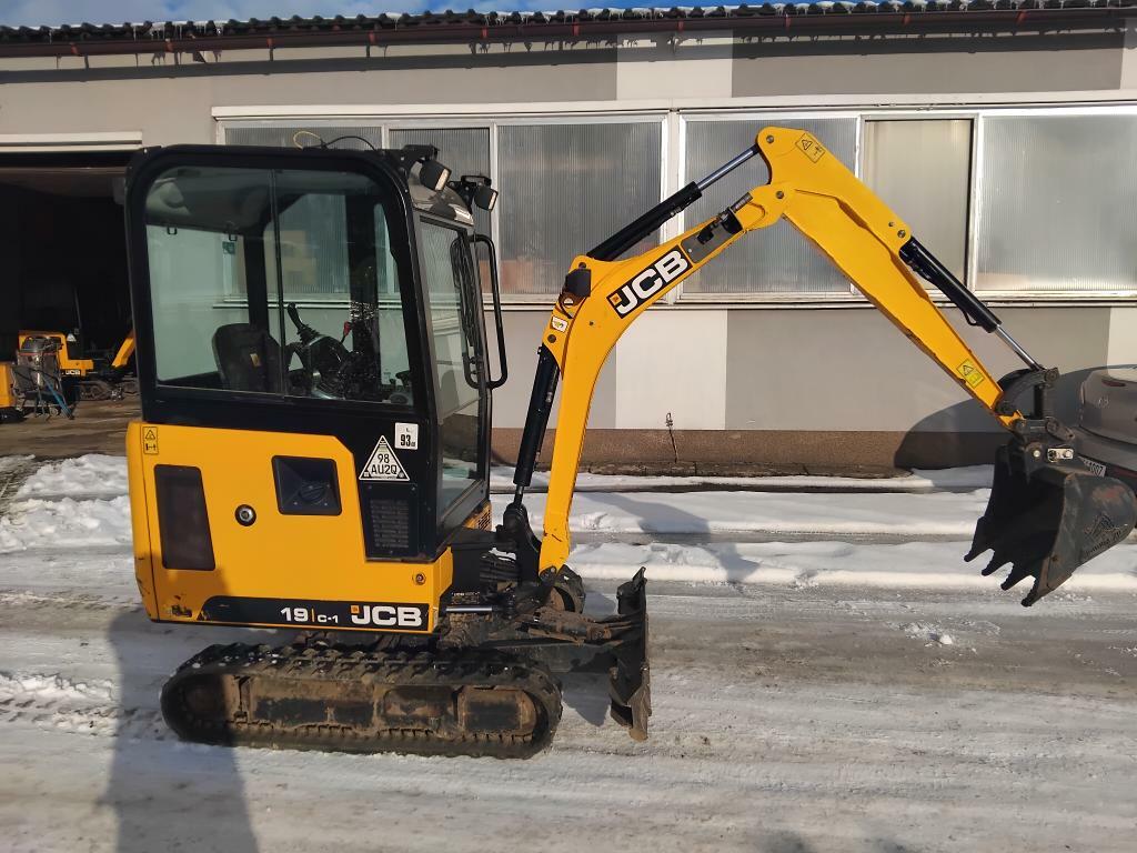 Jcb 19C-1 Roztah.Podvozek,, Dlouhé rameno