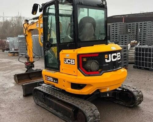 JCB 35Z (8035) org.350mth-hydraulická svahovka, po servisu