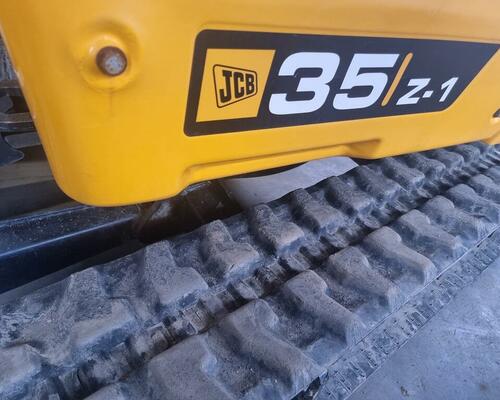 JCB 35Z s naklápěcím rotátorem Engcon, centr.mazání, A/C