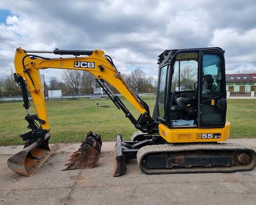 JCB 55Z-1 - 2350mth, A/C, 2 hydr.okruhy