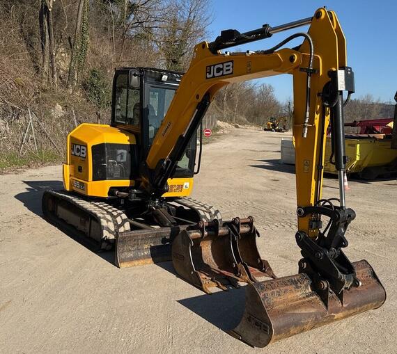 JCB 55Z-1 - POUZE 900mth, A/C, 4-válec - TOP stav