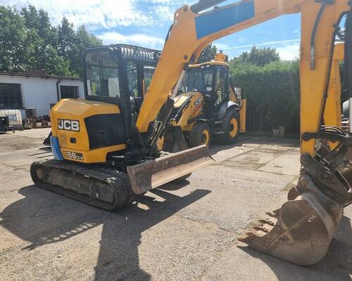 JCB 56Z-2 - 1850mth, A/C, pásy 85%, TOP stav