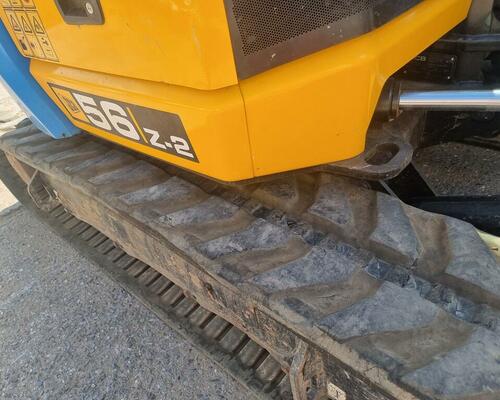 JCB 56Z-2 - 1850mth, A/C, pásy 85%, TOP stav po servisu