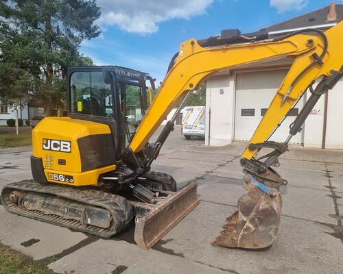 JCB 56Z-2 - 1850mth, A/C, pásy 85%, TOP stav po servisu