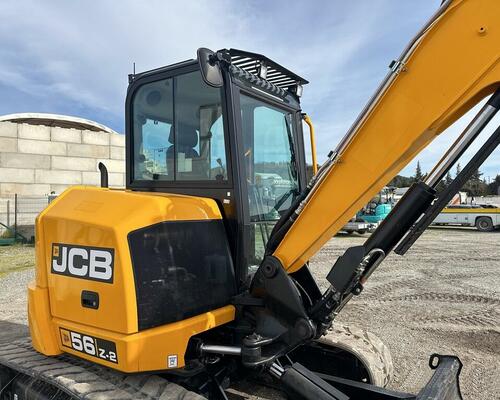 JCB 56Z-2 - POUZE 300mth, 2 okruhy, A/C - TOP stav