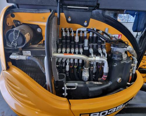 JCB 8035 2019 - original 1250mth