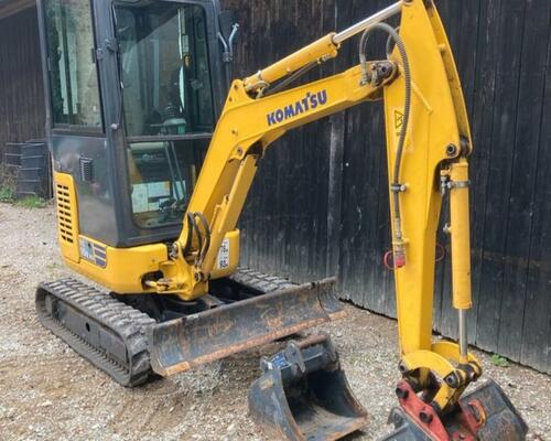 Komatsu PC16R-3HS rok 2019 Svahovka + podkop