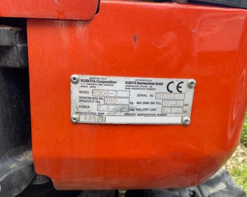 Kubota K008-3