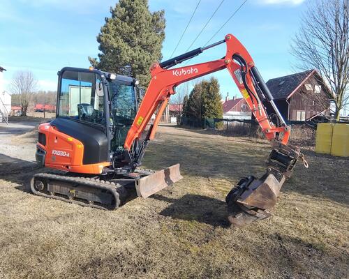 Kubota KX030-4 Powertilt