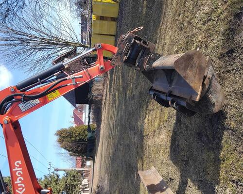 Kubota KX030-4 Powertilt