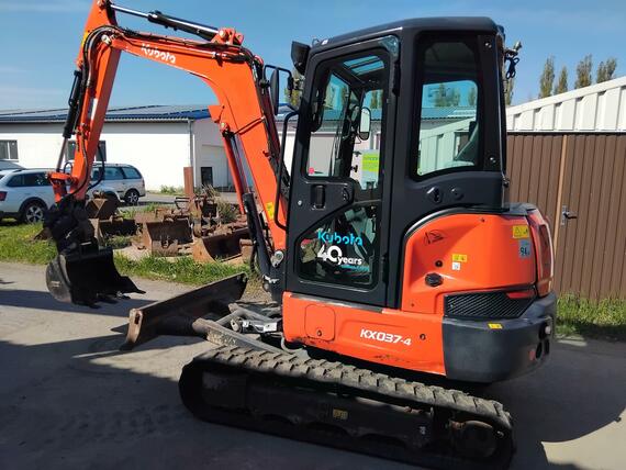 Kubota KX037-4 Powertilt Klimatizace