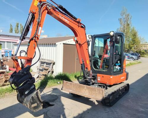 Kubota KX037-4 Powertilt Klimatizace