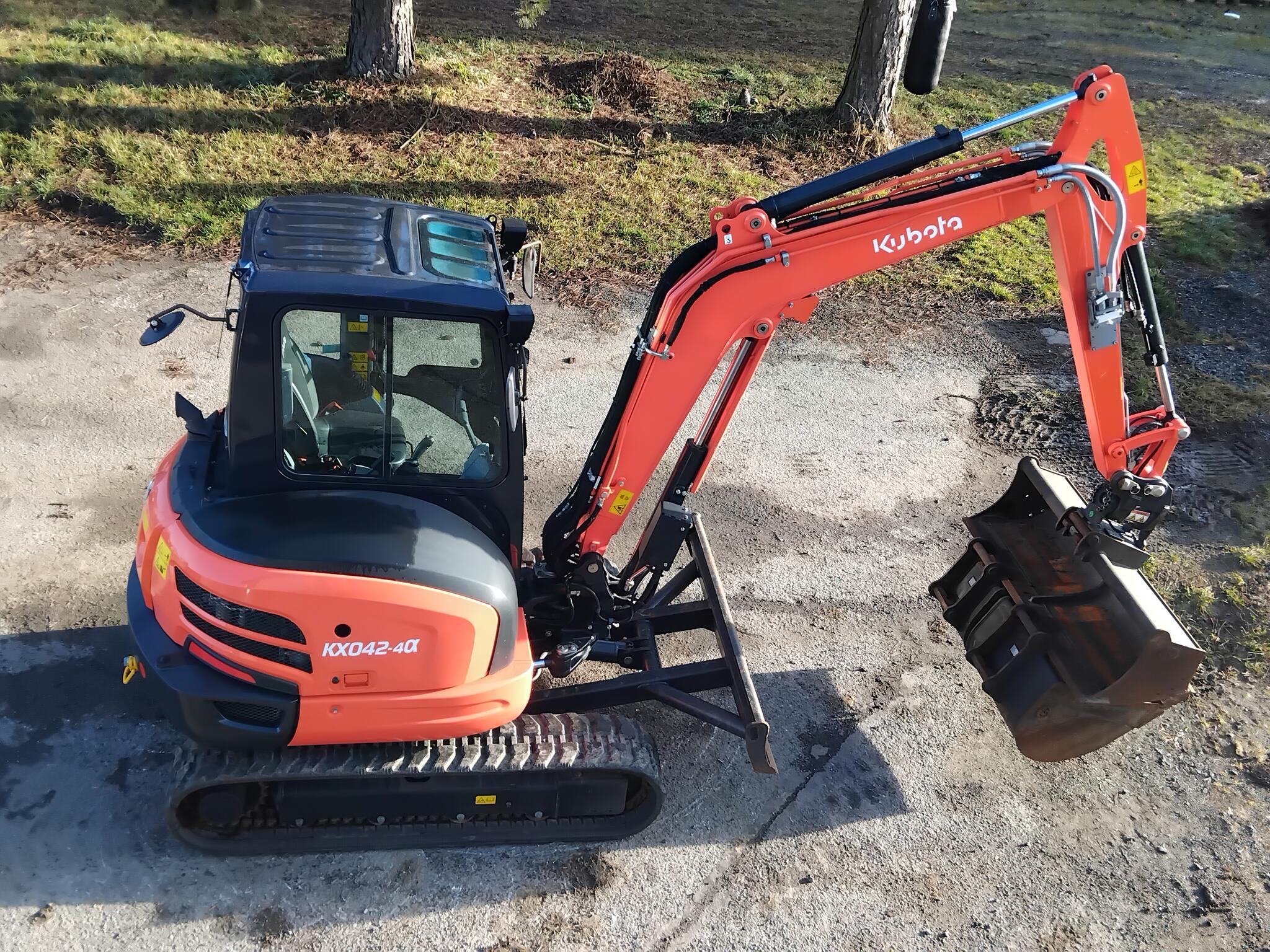Kubota Kx042-4 Max výbava  Powertilt Klimatizace hydr, rychloupinač