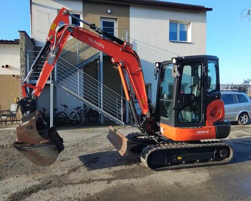 Kubota Kx042-4 Max výbava  Powertilt Klimatizace hydr, rychloupinač