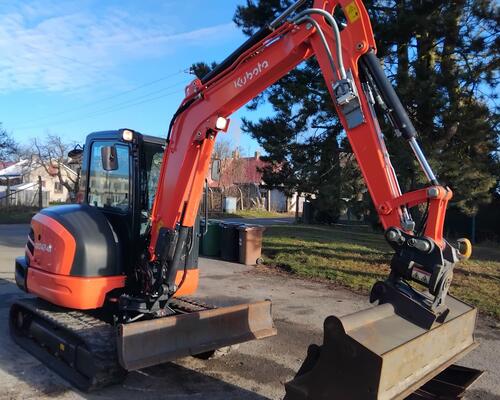 Kubota Kx042-4 Max výbava  Powertilt Klimatizace hydr, rychloupinač
