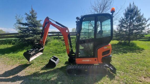 Kubota Kx 018-4 Hyd svahovka 