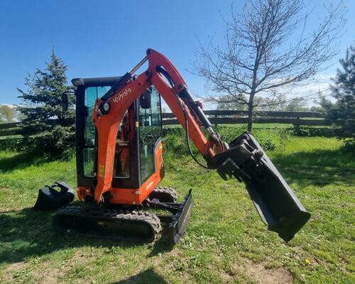 Kubota Kx 018-4 Hyd svahovka 