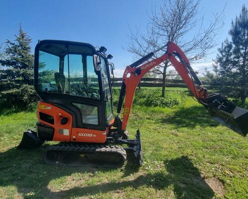 Kubota Kx 018-4 Hyd svahovka 