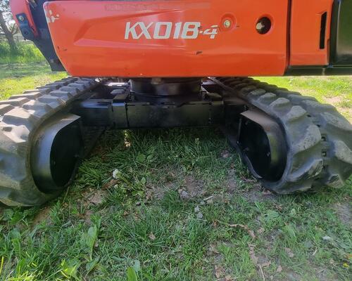 Kubota Kx 018-4 Hyd svahovka 