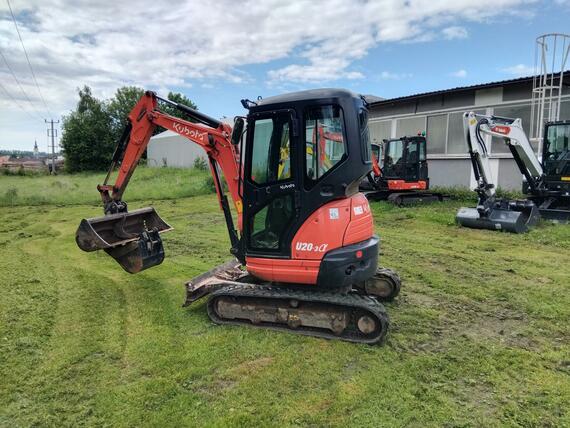 Kubota U20-3 Roztahovací Podvozek