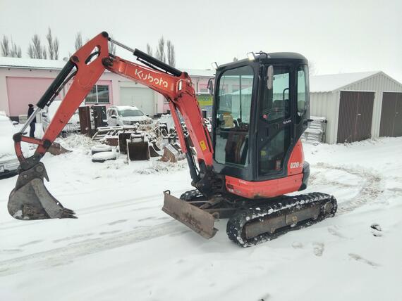 Kubota U20-3 Roztahovací Podvozek