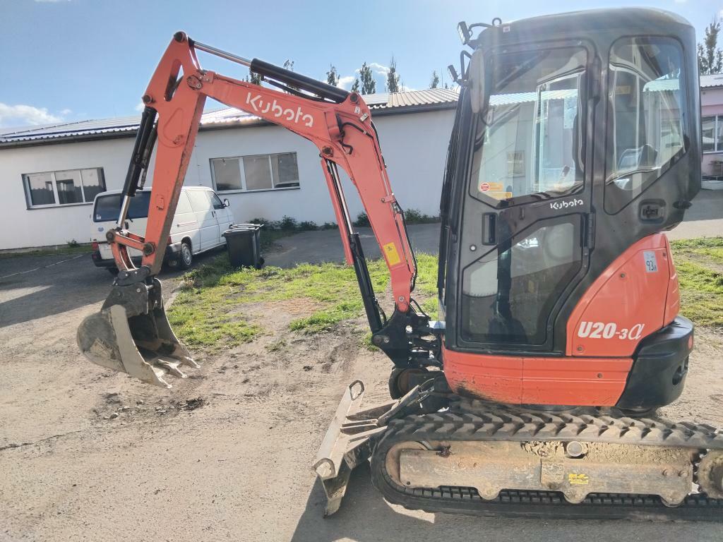 kUBOTA u20-3 Roztahovací podvozek 2300kg