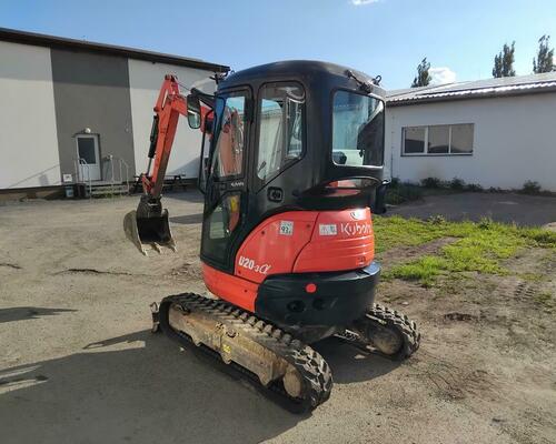 kUBOTA u20-3 Roztahovací podvozek 2300kg