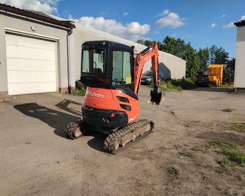 kUBOTA u20-3 Roztahovací podvozek 2300kg
