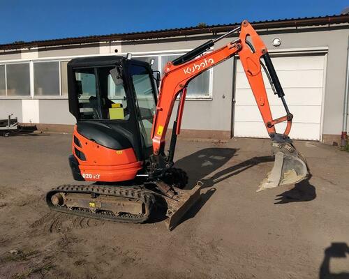 kUBOTA u20-3 Roztahovací podvozek 2300kg