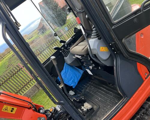Mini bagr Kubota KX 71-3 hyd.svahovka,pouze 1900mh