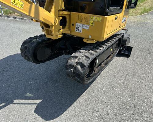 Minibagr CAT 301.6 hyd.podvozek+svahovka,podkopy