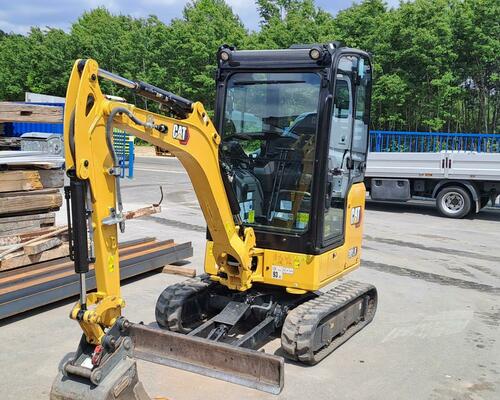 Minibagr CAT 301.8, rok výroby 2023, 530 motohodin, TOP