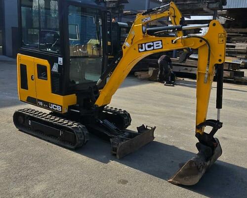 Minibagr JCB 16C-1, rok výroby 2021, 224 mth ORIGINAL
