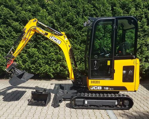 Minibagr Jcb 19c-1 Hyd Svahovka rok 2022 tov. záruka