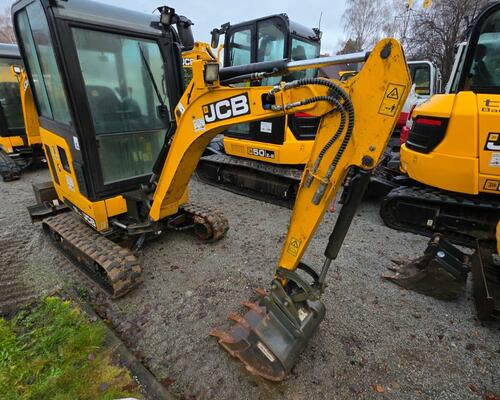 Minibagr JCB 19C-1, rok výroby 2022, 1080 mth