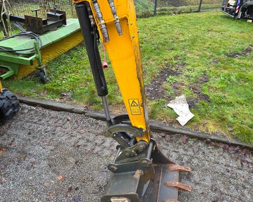 Minibagr JCB 19C-1, rok výroby 2022, 1080 mth