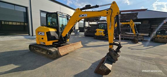 Minibagr JCB 50Z-2, r.v. 2021, 1433 mth, svahovka, TOP