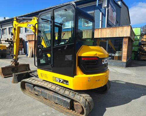 Minibagr JCB 57C-1, r.v. 2020, 1573 mth, svahovka, TOP