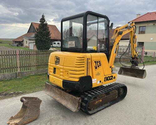 Minibagr JCB 802.4 hyd.svahovka / 2500kg