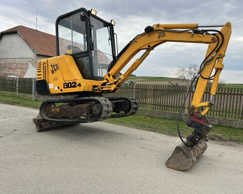 Minibagr JCB 802.4 hyd.svahovka / 2500kg