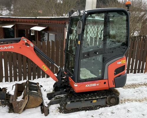 Minibagr Kubota KX016-4