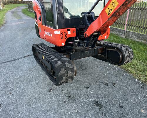 Minibagr Kubota KX018-4 hyd.podvozek+hyd.svahovka