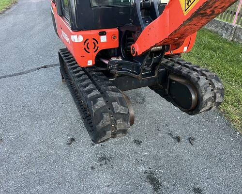 Minibagr Kubota KX018-4 hyd.podvozek+hyd.svahovka