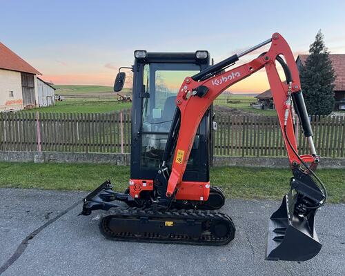 Minibagr Kubota KX018-4 hyd.podvozek+hyd.svahovka