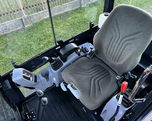 Minibagr Kubota KX018-4 hyd.podvozek+hyd.svahovka